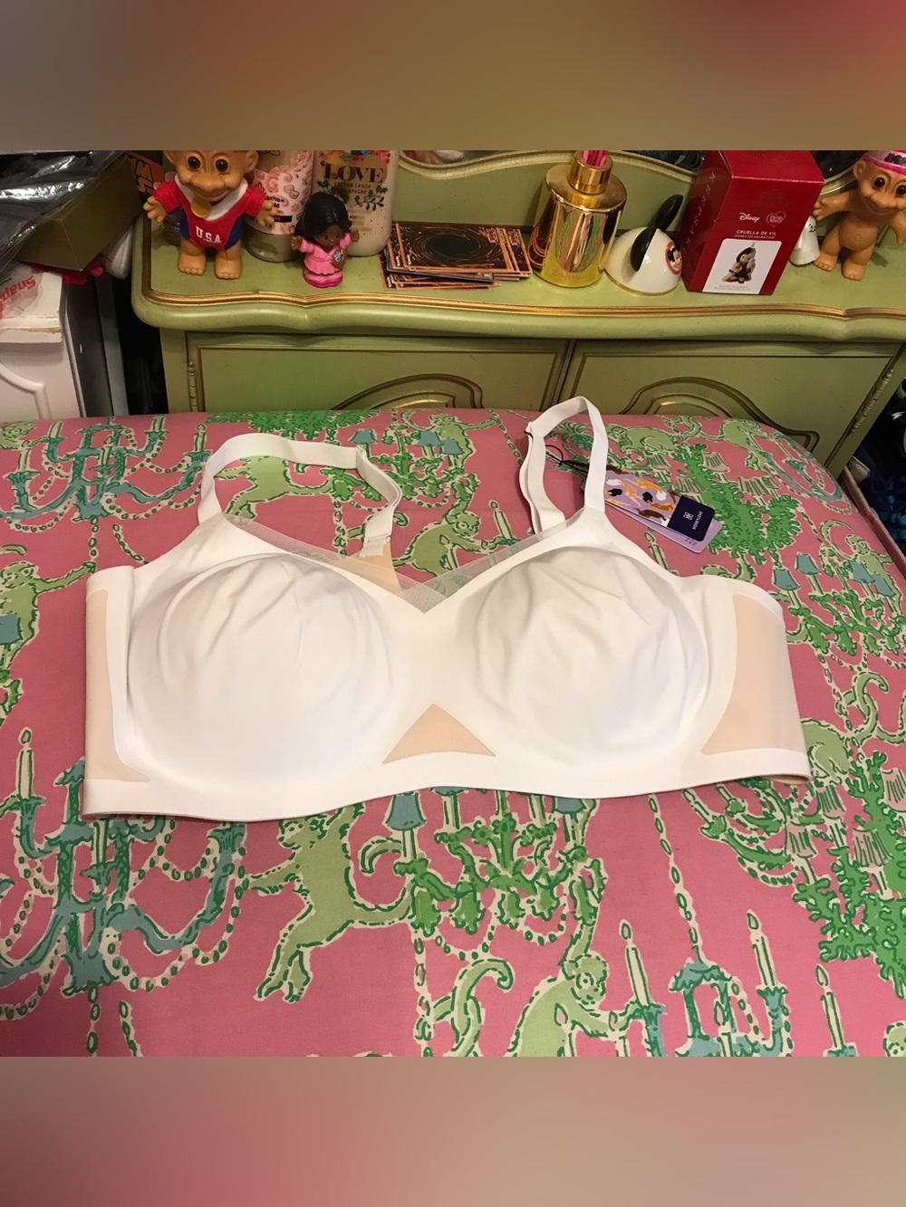 Honeylove Liftwear Crossover Bra size 3X in white